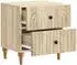 vidaXL Nachttisch Sonoma-Eiche 43x34,5x48cm Holzwerkstoff (894069)
