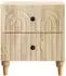 vidaXL Nachttisch Sonoma-Eiche 43x34,5x48cm Holzwerkstoff (894069)