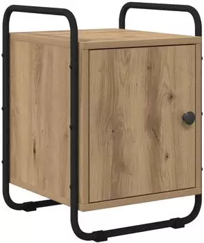 vidaXL Nachttisch Artisan-Eiche, Holzwerkstoff (8007609)