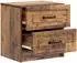 vidaXL Nachttisch 2er-Set Altholz 43x34,5x44,5cm (895692)