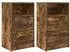vidaXL Nachttisch 2er-Set Räuchereiche 40x30x46,7cm (888918)