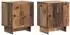 vidaXL Nachttisch 2er-Set Altholz-Optik 43x34,5x50cm (893892)