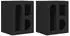 vidaXL ELST Nachttisch 2 Stk. schwarz 40x35x50cm Holzwerkstoff (891247)