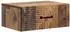 vidaXL Wandmontierter Nachttisch 2er-Set Altholz 49x34,5x20cm (898632)