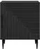 vidaXL Nachttisch schwarz, Holzwerkstoff, 43x34,5x50cm (894797)