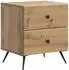 vidaXL Nachttisch Artisan-Eiche, Holzwerkstoff, 43x34,5x47,5cm (895463)