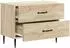 vidaXL Nachttisch Sonoma-Eiche 62x34,5x47,5cm Holzwerkstoff (894777)