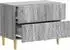 vidaXL Nachttisch Holzwerkstoff grau Sonoma 62x34,5x48cm (895011)
