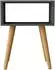 VCM Singol M Nachttisch mit Ablagefach, Holzoptik, 45x30x56cm