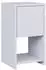 VICCO Nachttisch Evo weiß, 30x55cm, mit Schublade (56387)