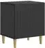 vidaXL Nachttisch 2er-Set schwarz 43x34,5x50cm Holzwerkstoff (894568)