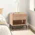 Mid.you Cecilie Nachttisch mit Schublade, Holzwerkstoff, natur (8669741)