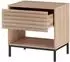 Mid.you Cecilie Nachttisch mit Schublade, Holzwerkstoff, natur (8669741)