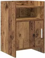 vidaXL Nachttische Altholz 40 x 36 x 60 cm Holzwerkstoff
