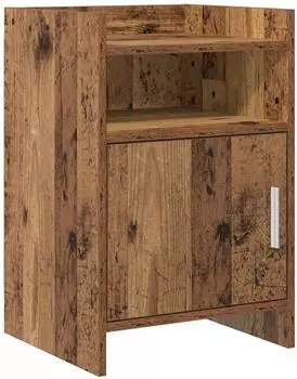vidaXL Nachttisch Altholz-Optik 40x36x60cm