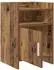 vidaXL Nachttisch Altholz-Optik 40x36x60cm