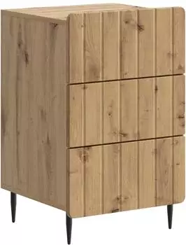 vidaXL Nachttisch Holzwerkstoff artisan-eiche 43x41x68cm