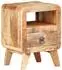 vidaXL Nachttisch raues Mangoholz 30x30x41cm (321616)