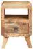 vidaXL Nachttisch raues Mangoholz 30x30x41cm (321616)