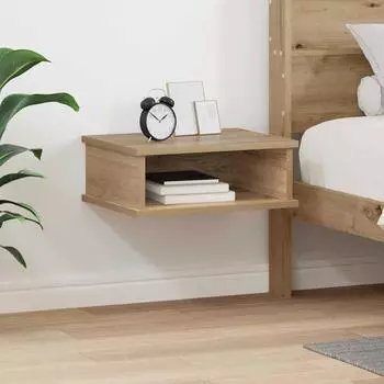 vidaXL Nachttisch Artisan-Eiche 40x31x15cm Holzwerkstoff