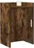 vidaXL Nachttische 2er-Set, Holzwerkstoff, geräucherte Eiche, 40x30x60cm (8011020)