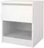 Furniture To Go Naia Nachttisch 1 Schublade 1 Ablage, weiß, 40,4x49,5x40cm