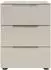 Sconto Nachtkommode mit Glasfront, beige, 45x61x40cm