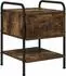 vidaXL Nachttisch 2er-Set geräucherte Eiche 35x36,5x47cm (8007664)