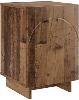 vidaXL Nachttisch Altholz 33,5x34,5x50cm (8011419)