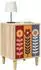 vidaXL Nachttisch ESSEN 2er-Set Sonoma-Eiche 36x33x50cm (8007216)