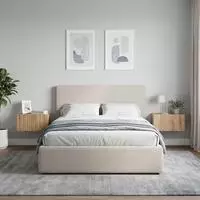 vidaXL Wandmontierter Nachttisch 2 stk. Artisan-Eiche