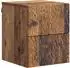 vidaXL Wandmontierter Nachttisch, Altholz, 34,5x33x40cm