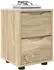 vidaXL Nachttische 2er-Set Holzwerkstoff Sonoma-Eiche 30,5x30x43cm (888802)