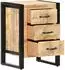 vidaXL Nachttisch 40x35x55cm Mango Massivholz (320229)