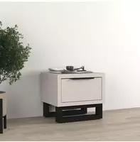 Home affaire Nachtkommode "Bronne,Breite 55 cm, Nachttisch mit 1 Schublade"...