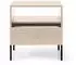 Masseno Mondo Nachttisch beige, Holzwerkstoff, 1 Schublade (800001095194)