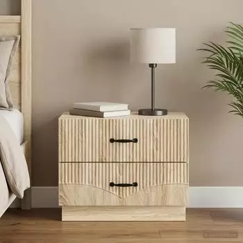 vidaXL Nachttisch Sonoma-Eiche 62x34,5x44,5cm Holzwerkstoff (895237)