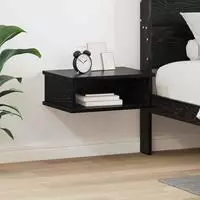 vidaXL Nachttisch Schwarz Eichen-Optik 40 x 31 x 15 cm Holzwerkstoff