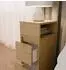 Top E Shop York Nachttisch mit Regal und 2 Schubladen, Artisan, 27x65x32cm (M-MP-SN-YRK-1-ART)