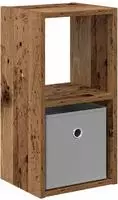 vidaXL Nachttisch Altholz 25,5 x 22 x 49,5 cm Holzwerkstoff