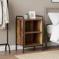 vidaXL Nachttisch Altholz 40 x 30 x 60 cm Holzwerkstoff