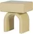 Woood Zorel Nachttisch MDF, hellgelb, 50x57x40cm