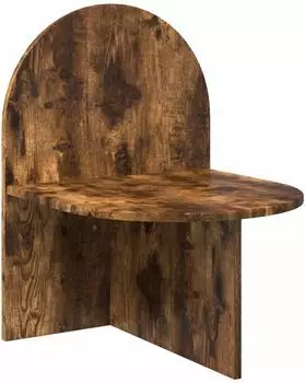 vidaXL Nachttisch ger&auml;ucherte Eiche 48x49x65cm Holzwerkstoff