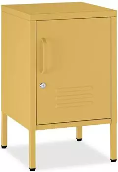 TecTake Nachttisch Baker, gelb (Baker)