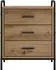 vidaXL Nachttisch Artisan-Eiche 48x36,5x60cm Holzwerkstoff