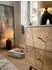 KADIMA DESIGN SIKAR Nachttisch Mango Massivholz, 2 Schubladen, 40x56x40cm (4255632586422)