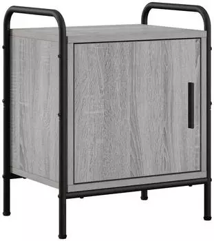 vidaXL Nachttisch Sonoma-grau 40x30x50cm Holzwerkstoff