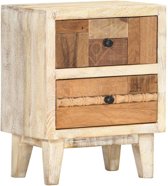 vidaXL Bedside Table Reclaimed Wood 40 x 30 x 50 cm