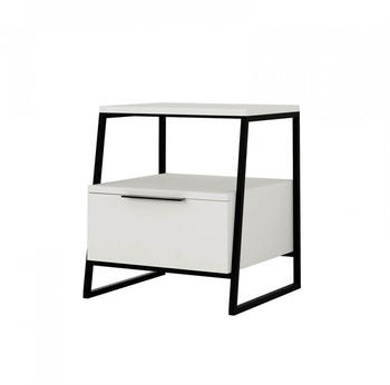 Bobochic Night Stand Pontis White