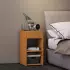 VCM Nachtschrank Sledo Maxi 35x65x35cm buche